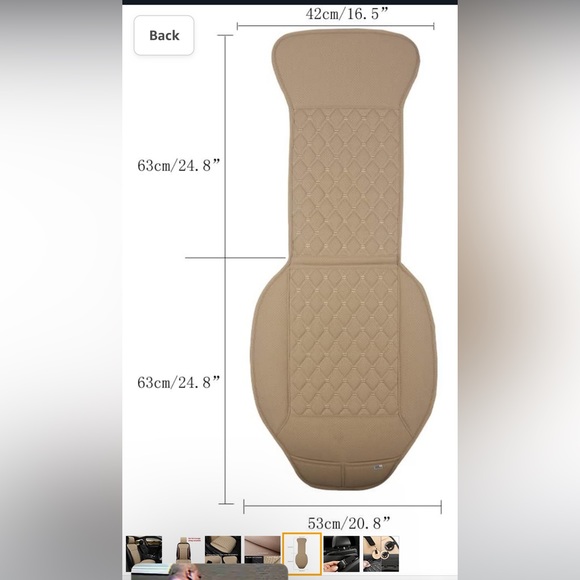 Amazon Accessories Car Seat Cover Luxury Pu Leather Seat Covers Airbag Compatible Waterproo